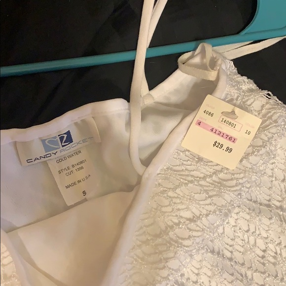 White short dress - Picture 4 of 4